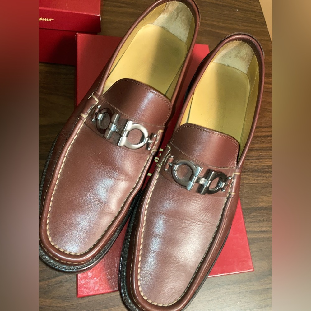 Ferragamo Diego, Brown, 11
